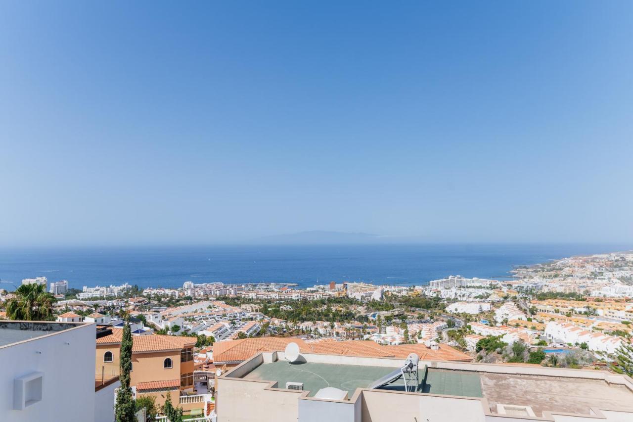 Sunset White Villa - Ocean View, Jakuzzi, Heated Pool, Air-Conditioning, Grill Playa de las Américas Exterior foto